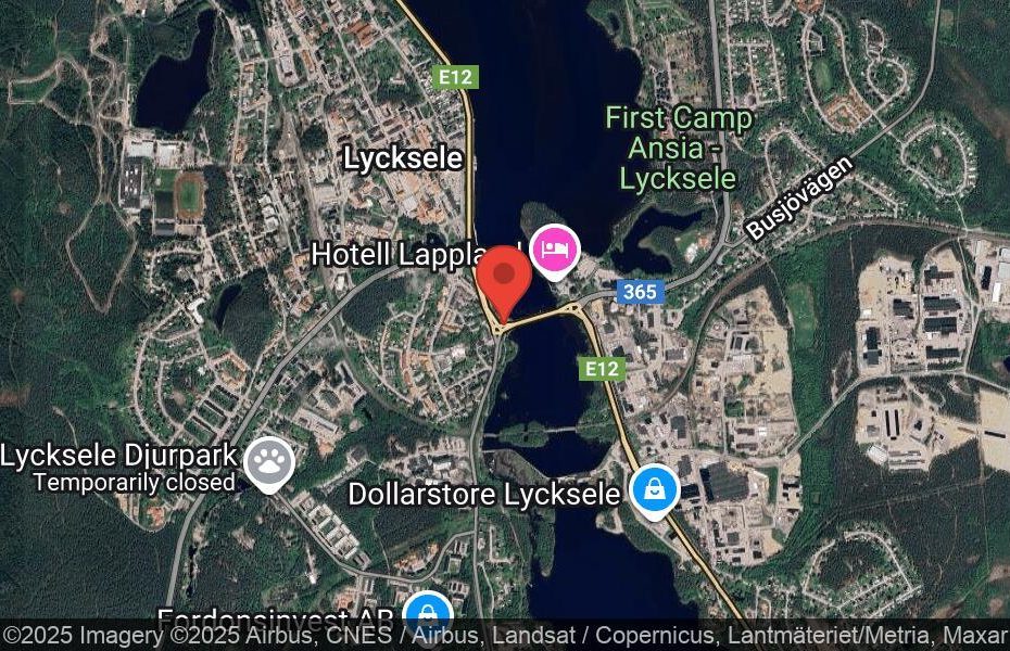 Händelseplats, Google Maps